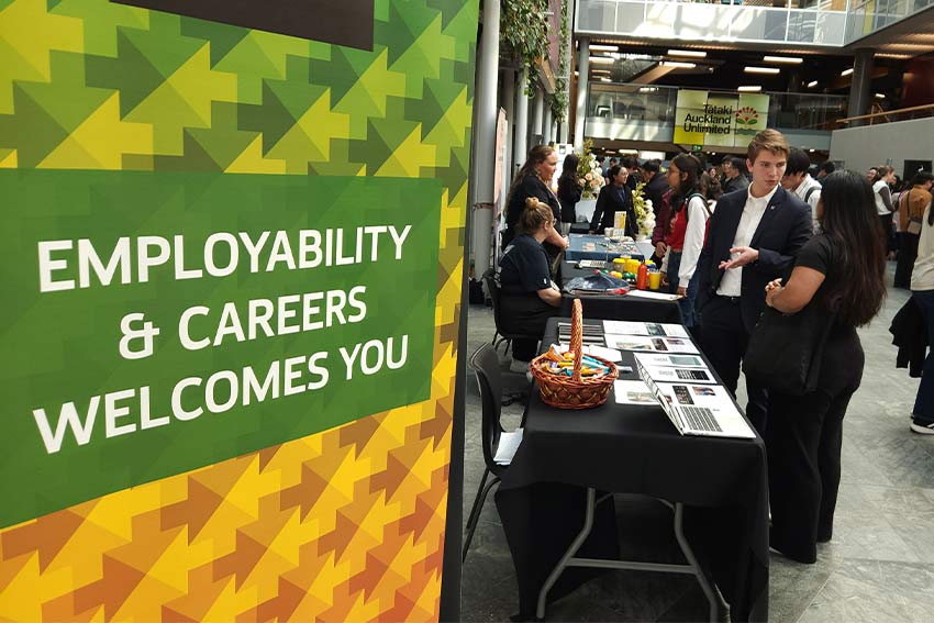 An expo at AUT for employers and graduates