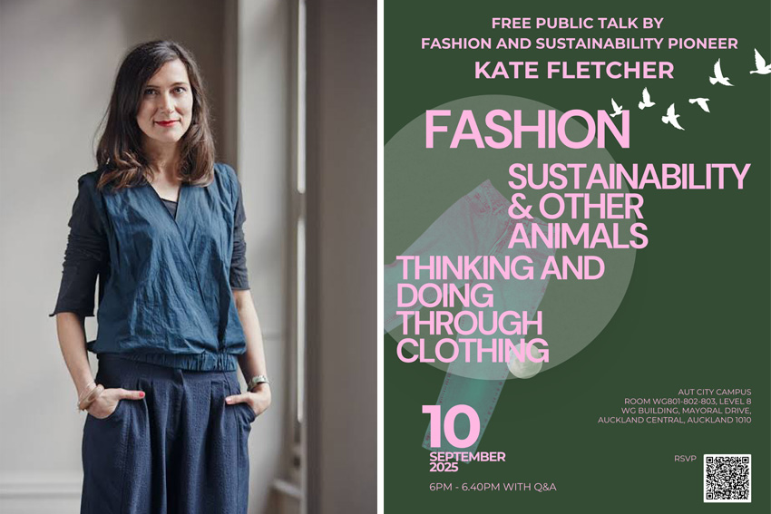 Professor Kate Fletcher:  Fashion, Sustainability & Other Animals: Thinking and Doing Through Clothing