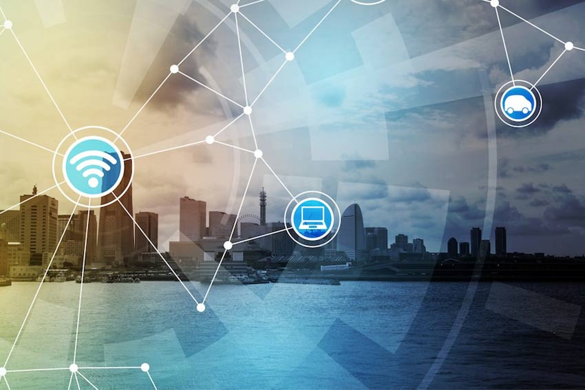 Connected World Graphic