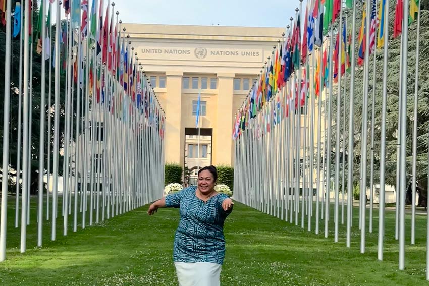 Law student represents Indigenous voices