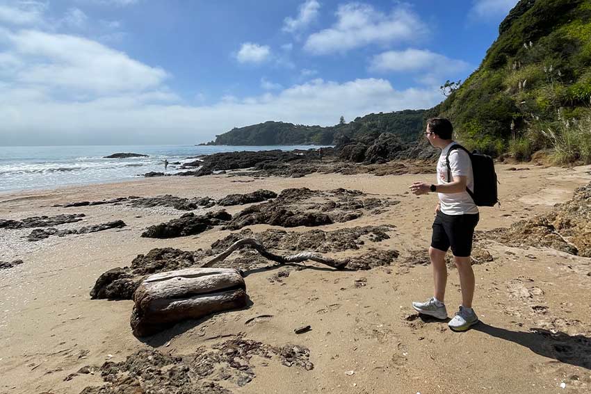 Maxime explores NZ