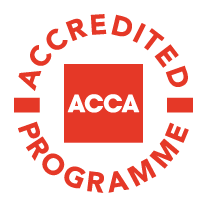 Association of Chartered Certified Accountants (ACCA) accredited programme logo