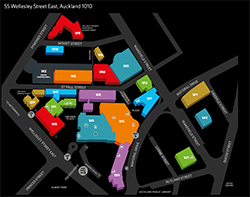 AUT city campus map