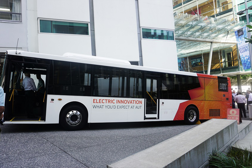 New Zealand’s first electric bus hits the road