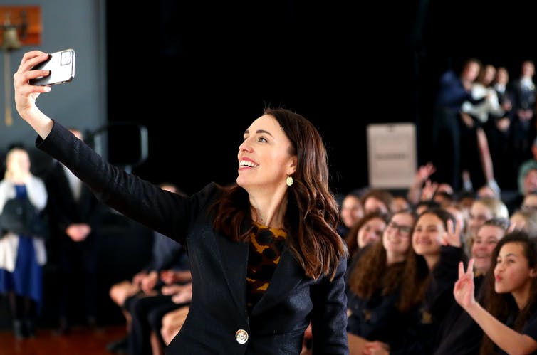 NZ Prime Minister Jacinda Ardern