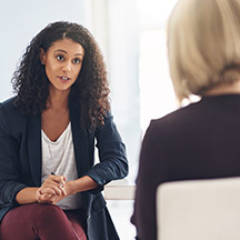 Consultation between two people