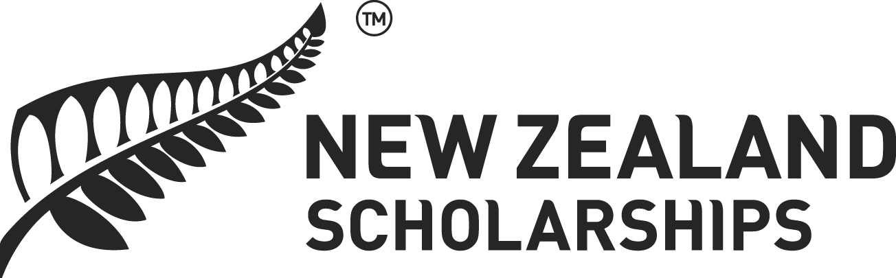 NZ Scholarships Logo BLK HOR