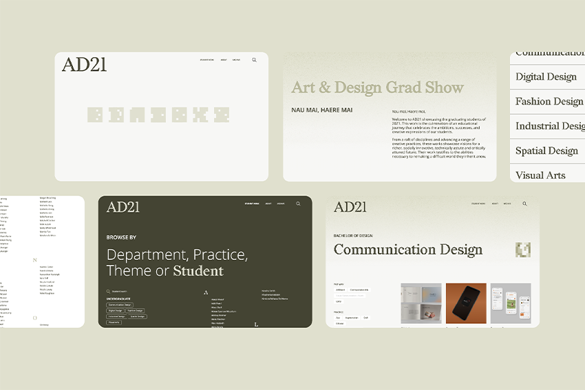 AD21 showcases student work