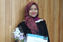 An alumna from AUT