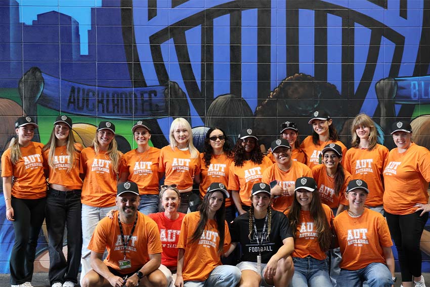 AUT students star at Auckland FC game