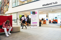 Find advice and help at the Student Hub