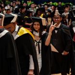 Graduation ceremony at AUT