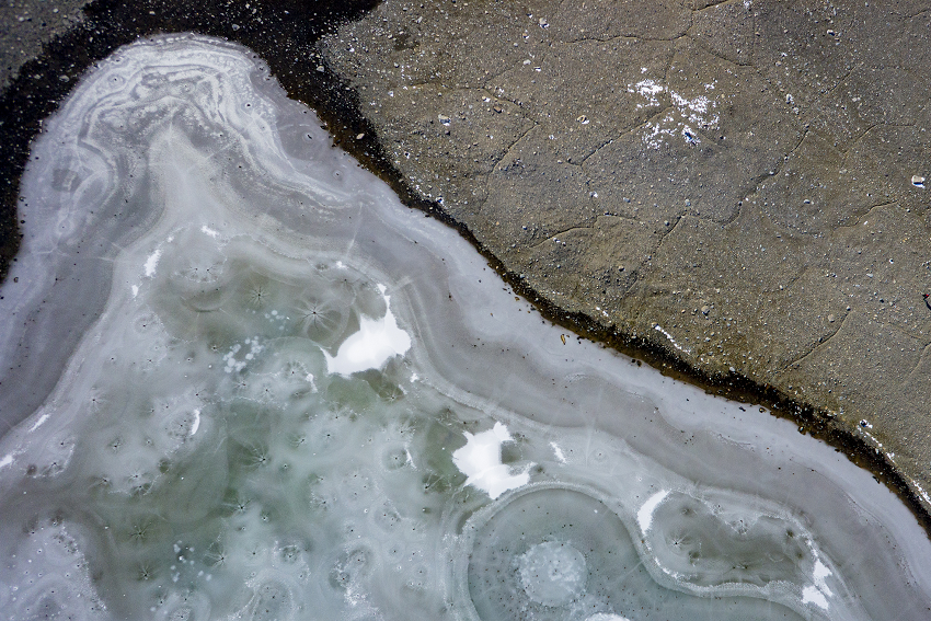 Aerial spaulding lake