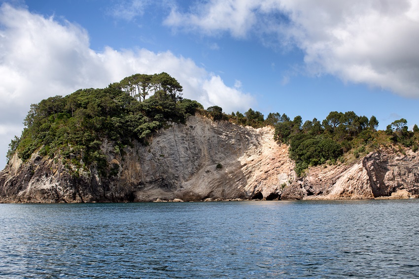 A stock image of a seaside cliff