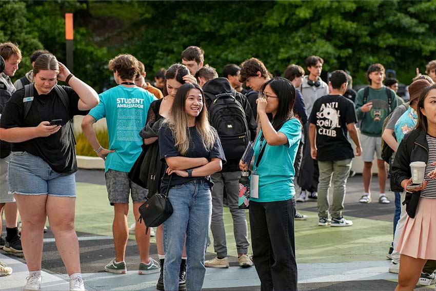 A warm welcome for AUT’s newest students