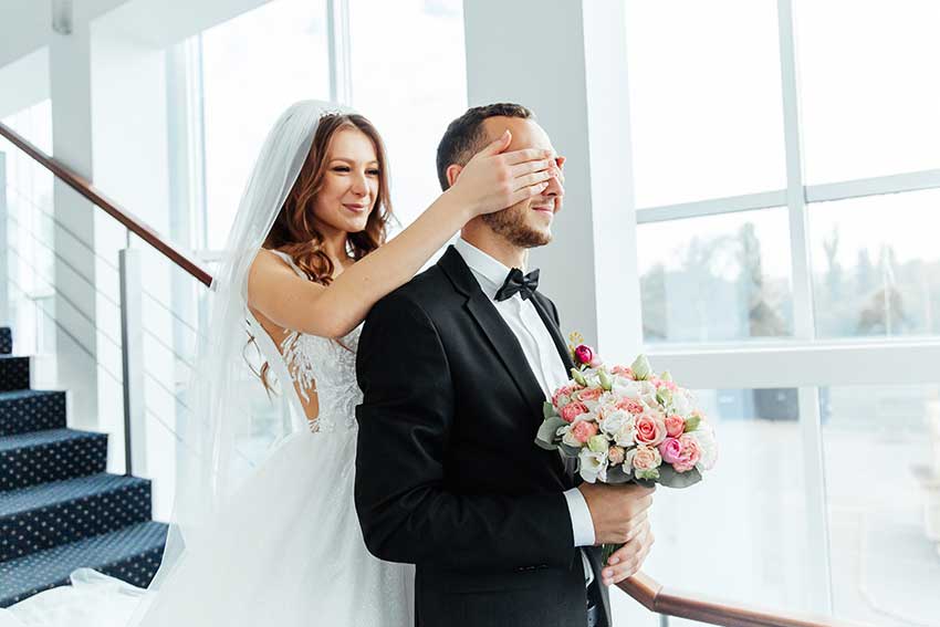 Bride and Groom 