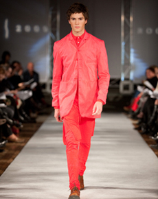 Menswear by Glenn Yungnickel on the Rookie 20009 runway