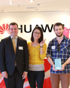 AUT students head to Huawei HQ in China