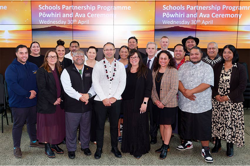 Photos of our recent pōwhiri