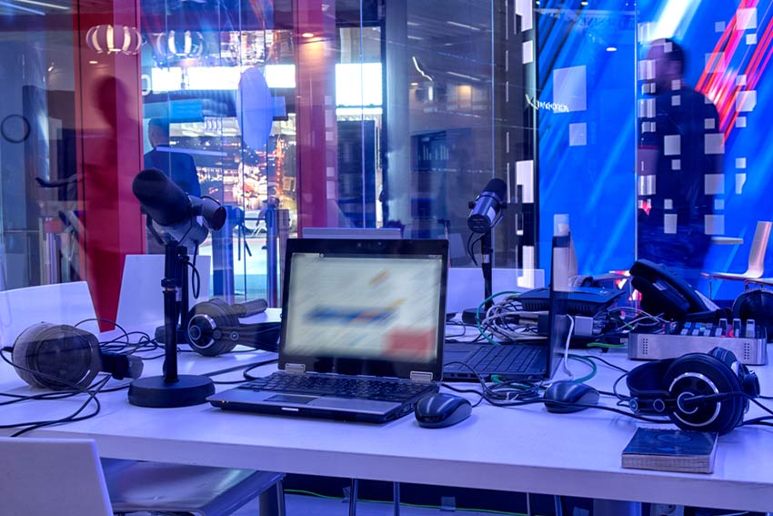 What happens in the news?