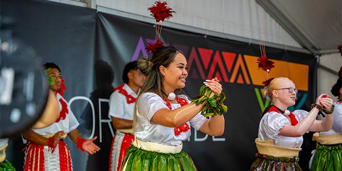 Photos taken at live events such as cultural dances