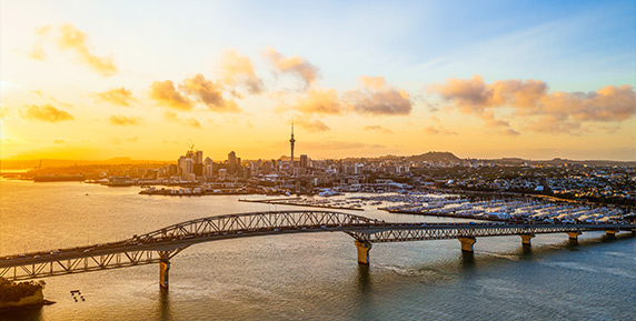 A look over Auckland's CBD from the north