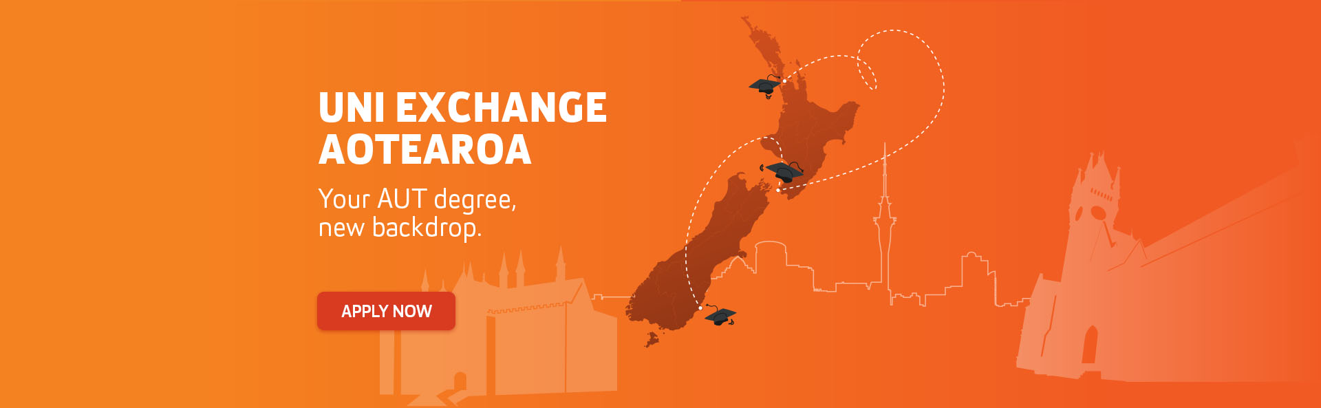 Go on an exchange within Aotearoa