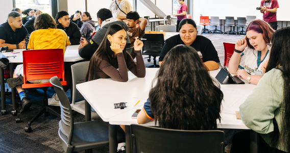 Students are preparing in AUT classrooms