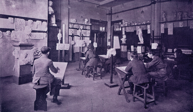 1918 — Art room