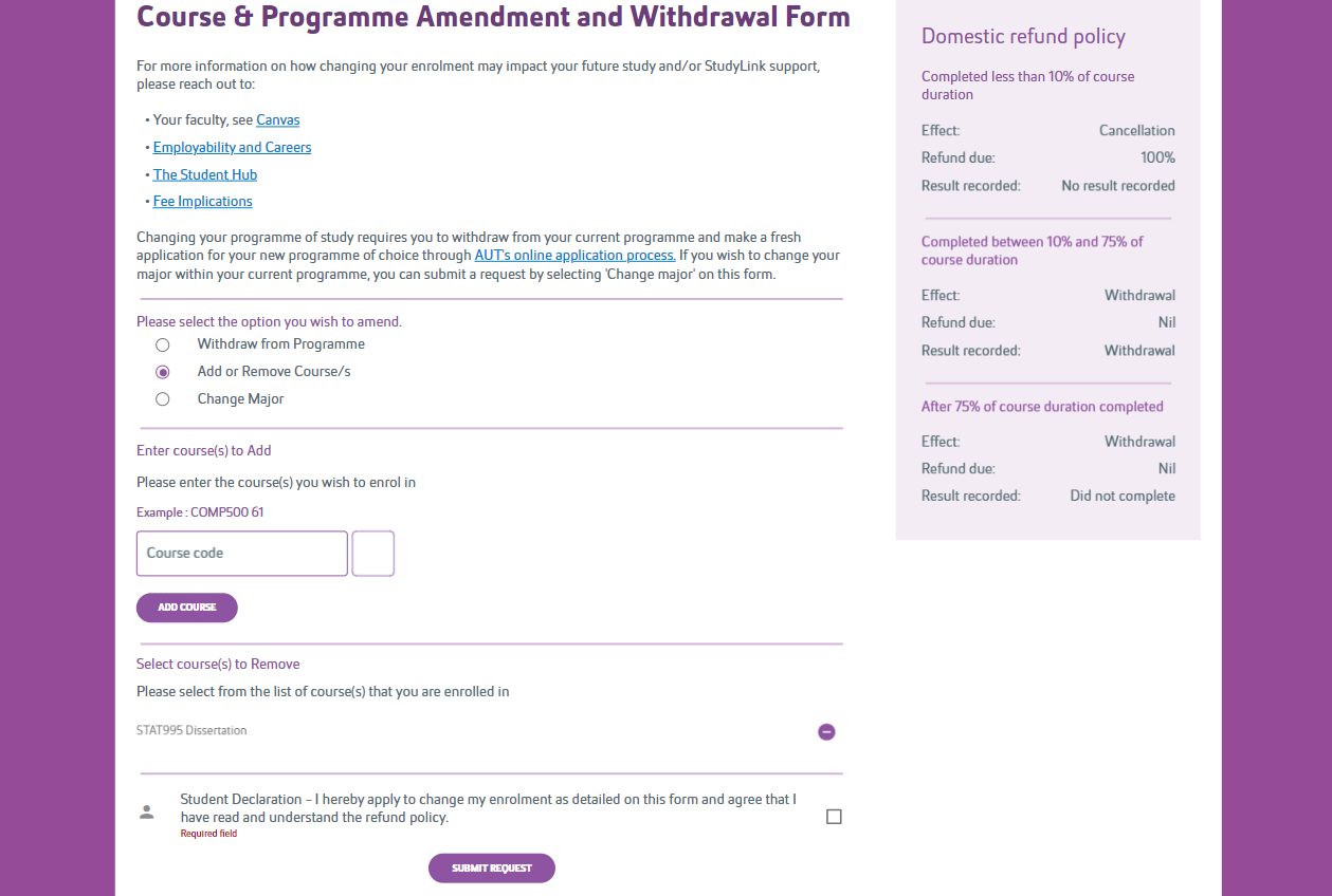 CPA form amendment 