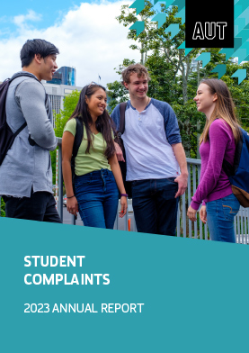 Student Complaints Annual Report Cover