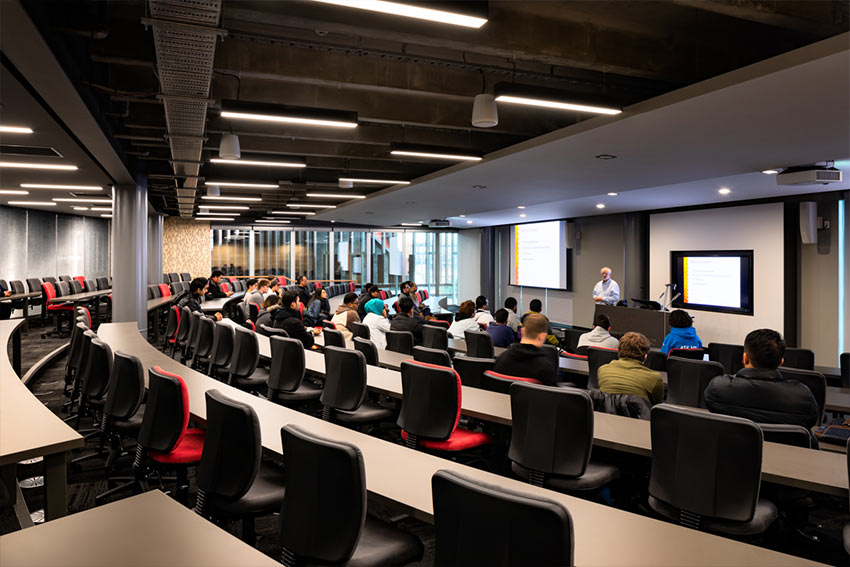 A lecture theater in WZ Building