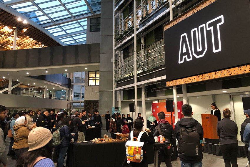 AUT's returning international students