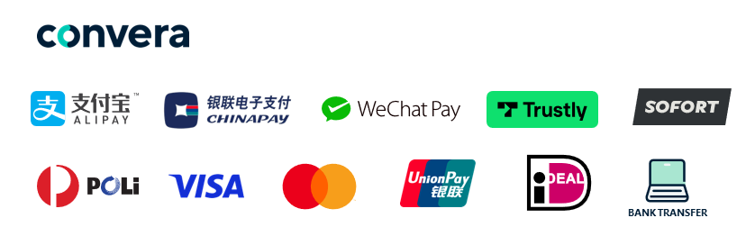 Payment type logos