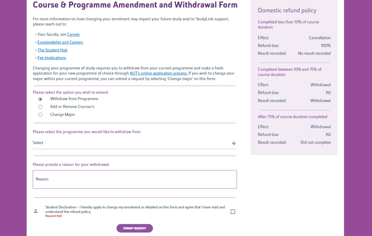 CPA Form amendment