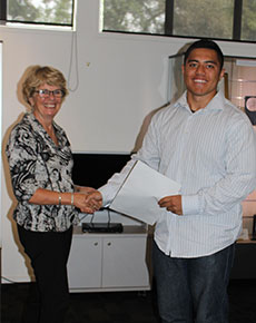 Budding rugby star receives 2016 AUT-Ponsonby Rugby Club scholarship 