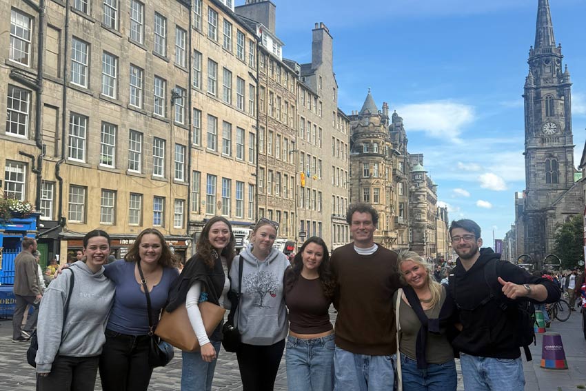 Hamish explores abroad