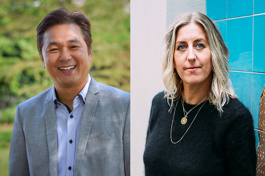 Professors Peter Kim and Alison McIntosh