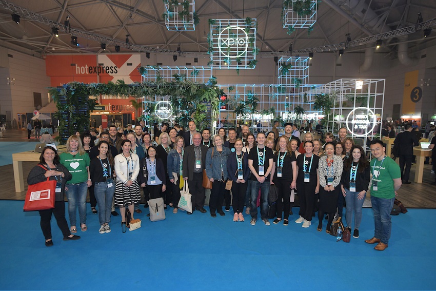 Group photo of participants at  Xerocon