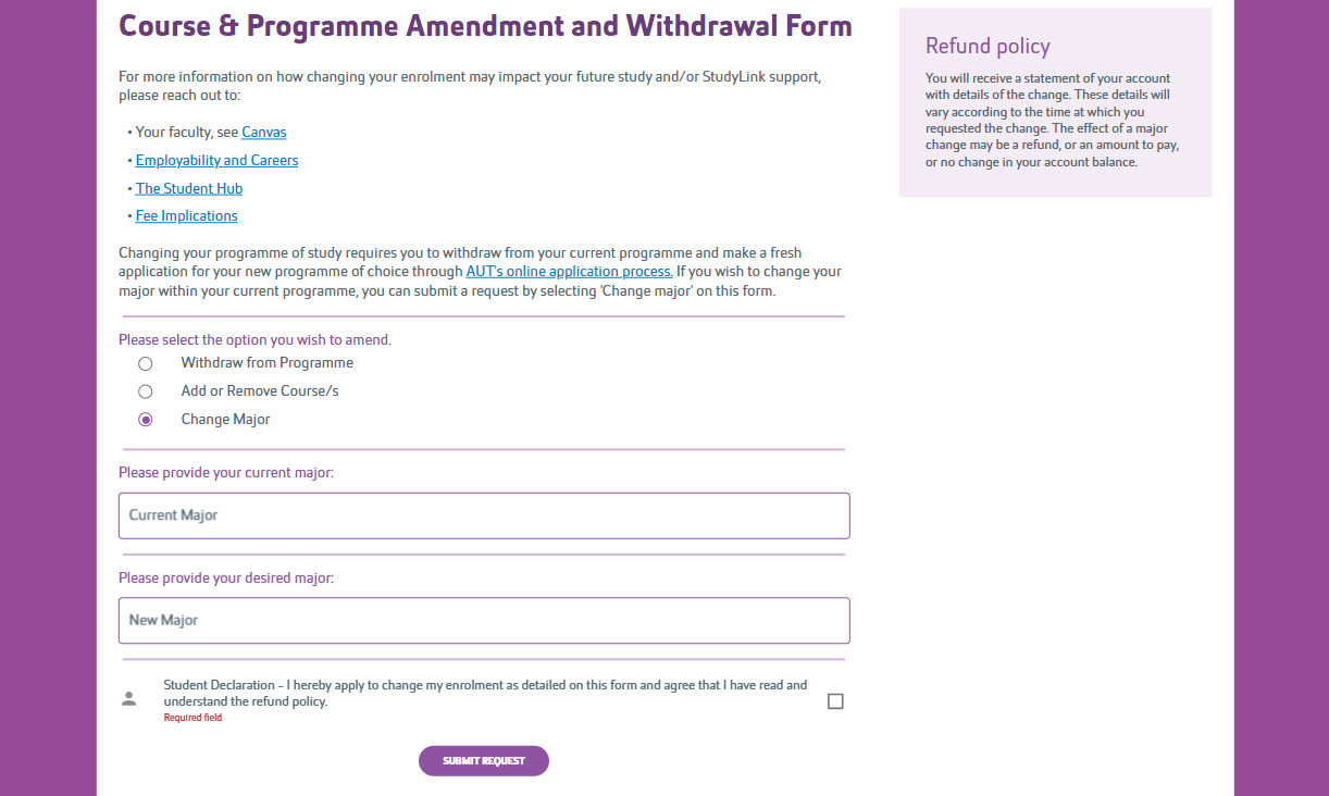 CPA form amendment 