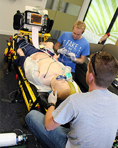 Lifelike trauma simulations give AUT paramedics the edge