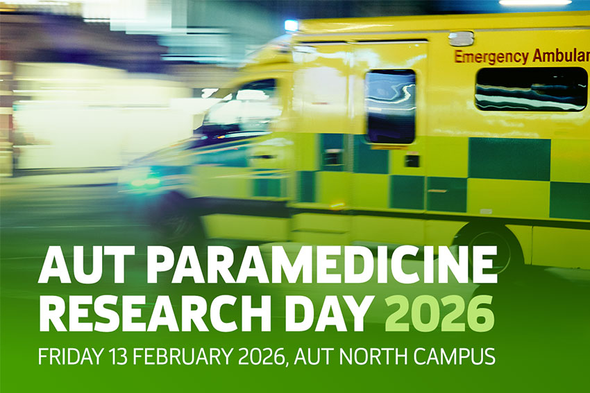 Paramedicine Research day at AUT