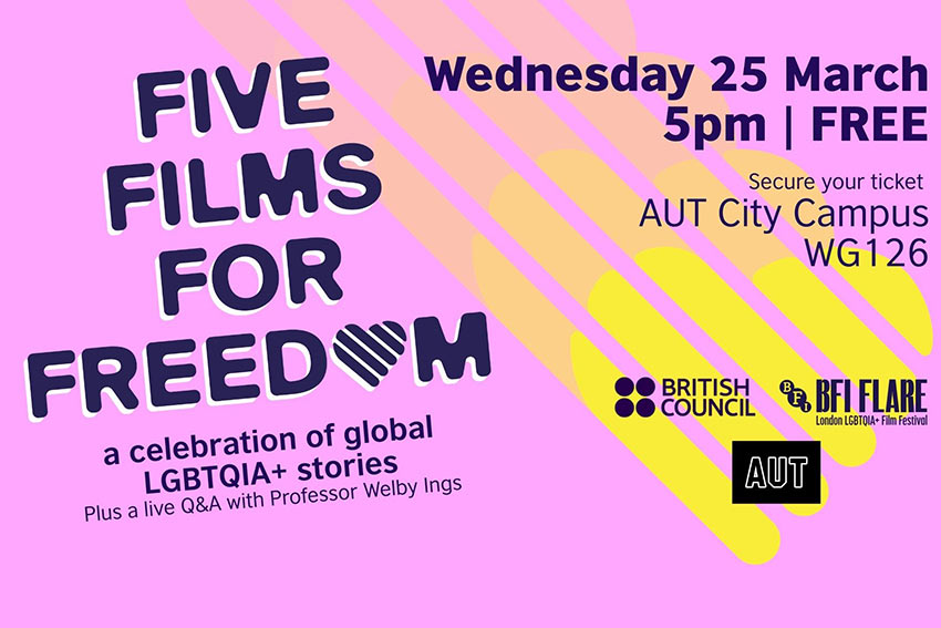 A flyer advertising for a movie hour