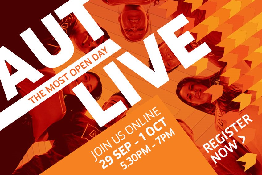 AUT Live online - our digital open day