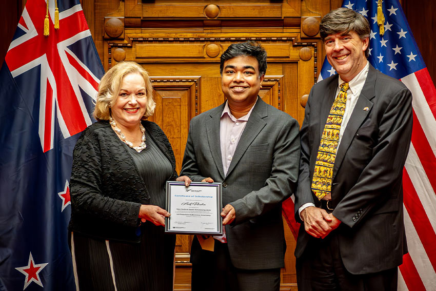 Student receives NZ Space Scholarship