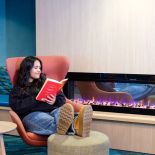 Relax by the fire