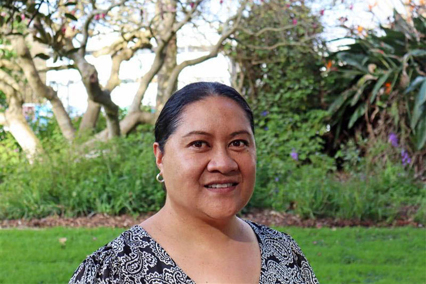 Cecelia Faumuina together with Damon Salesa