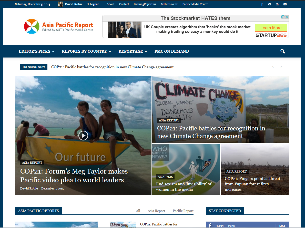 AsiaPacificReportNZ - report