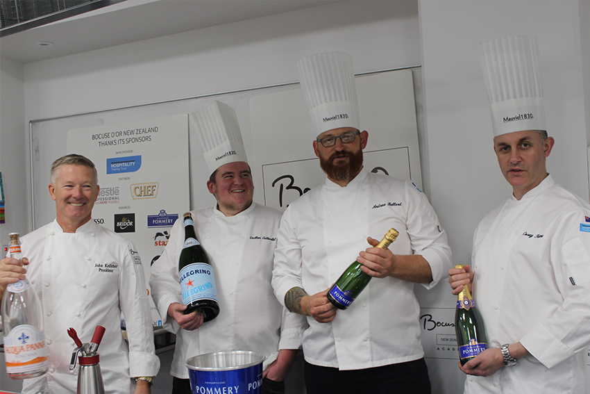 John leads a team consisting of Candidate Andrew Ballard, Coach Corey Hume and Commis Quillan Gutberlet