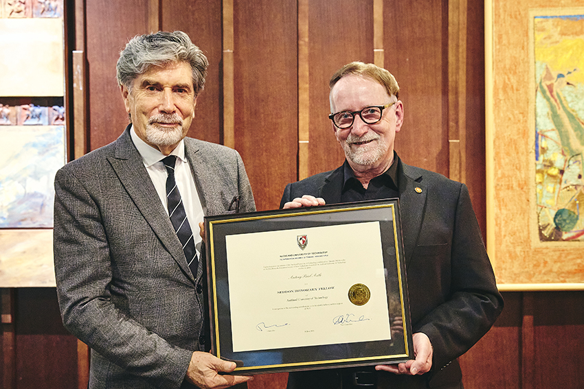 Renowned restaurateur honoured by AUT